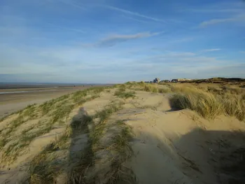 Oostnieuwkerke duinen wandeling in de koude (België)